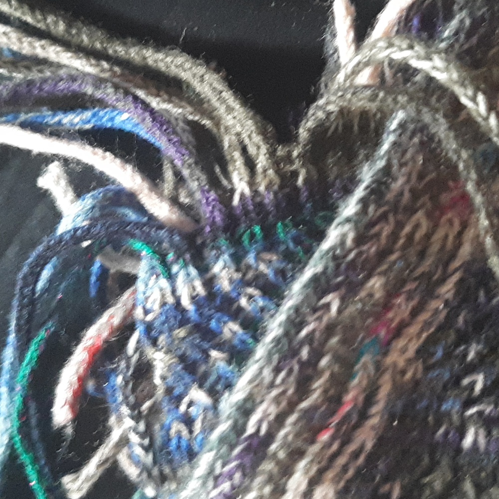 Multicolor Chevron Pattern Sweater - Picture 2 of 2
